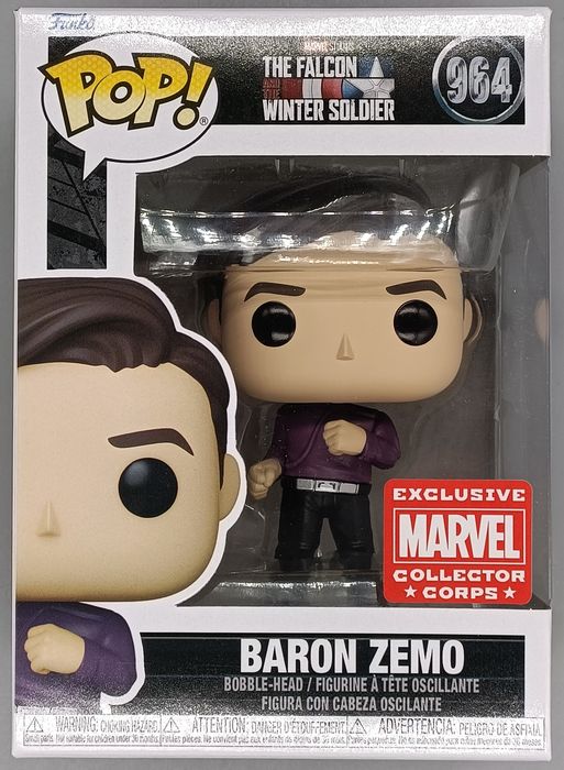 #964 Baron Zemo (Dancing) Marvel Falcon Winter Soldier MCC Funko POP