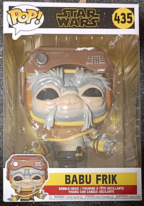 435 Babu Frik - 10 Inch - Star Wars - Box Damaged Funko POP