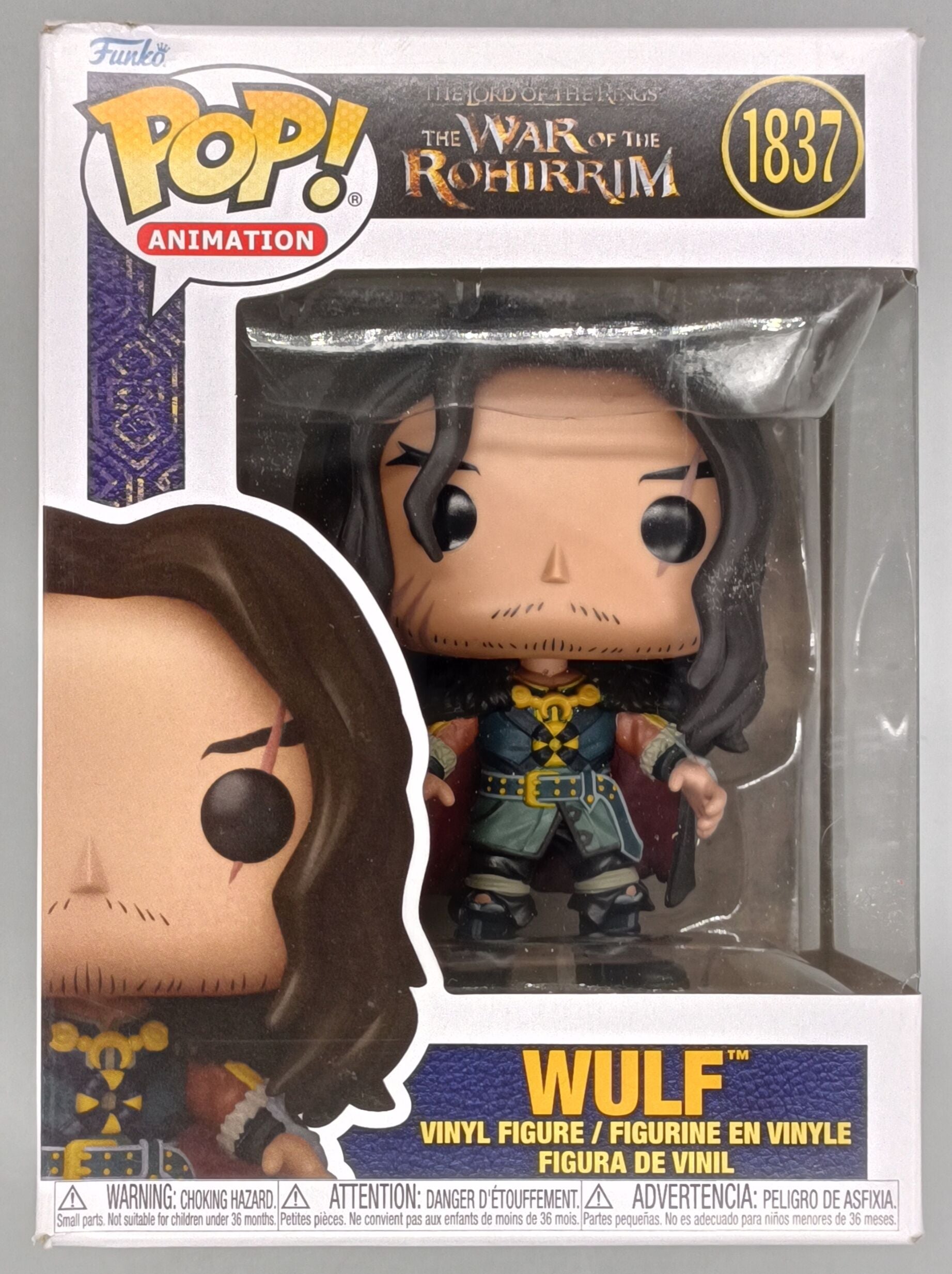 1837 Wulf - The Lord of the Rings: The War of the Rohirrim - Funko POP - Box Damaged