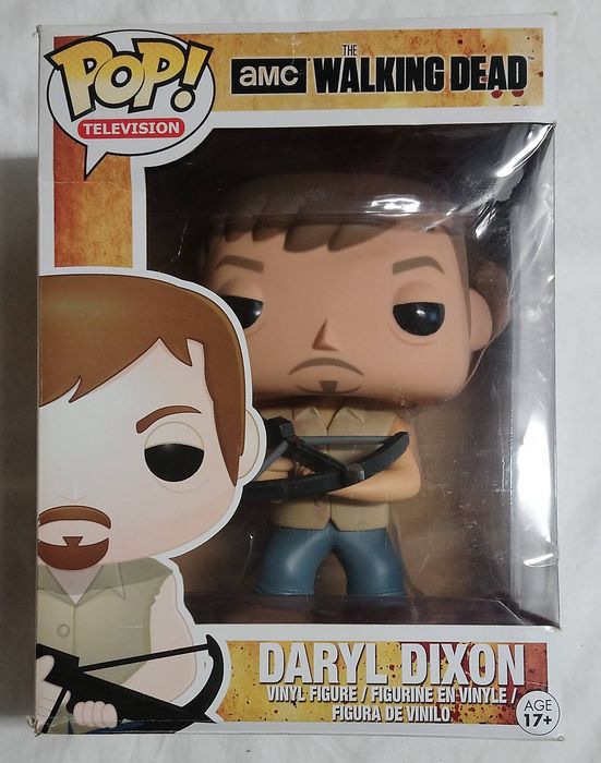 #14 Daryl Dixon - 9 Inch - The Walking Dead - Box Damaged Funko POP