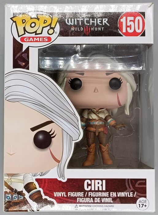#150 Ciri - The Witcher 3 Wild Hunt - Box Damaged Funko POP