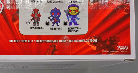 84 He-Man on Battlecat - Rides - Masters of the universe Funko POP - Box Damaged