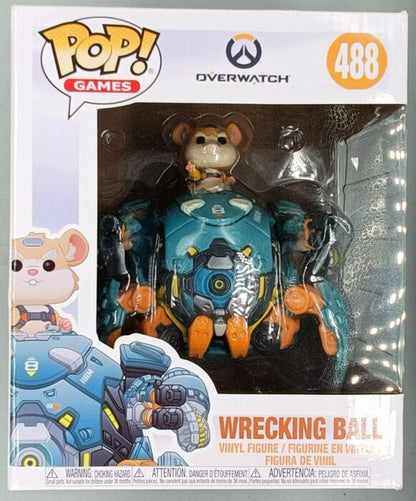 488 Wrecking Ball - 6 Inch - Overwatch - Box Damaged Funko POP