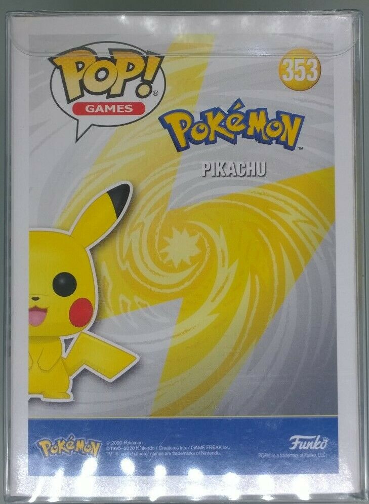 #353 Pikachu (Silver) - Metallic - Pokemon Funko POP