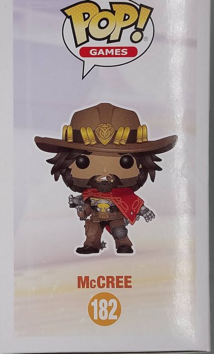 182 McCree - Overwatch - Funko POP - Box Damaged