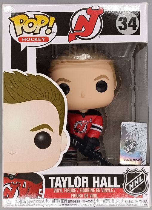 #34 Taylor Hall (NJ Devils) - NHL Hockey - Box Damaged Funko POP
