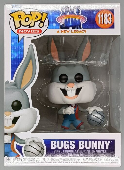 1183 Bugs Bunny (Dribbling) - Space Jam Funko POP - Brand New