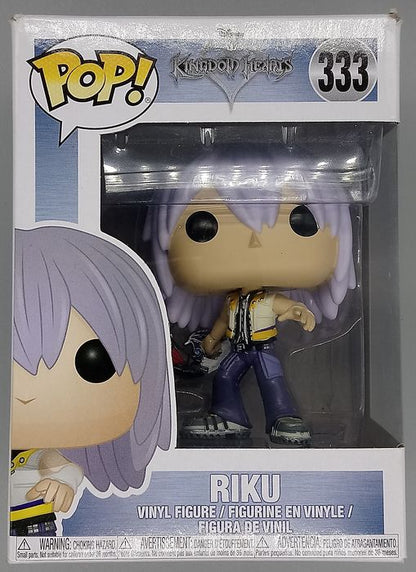 333 Riku - Disney Kingdom Hearts Funko POP - Damaged Box