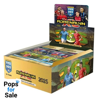 FIFA 365 Adrenalyn XL 2025 Trading Cards Fatpack Box (10) Trading cards