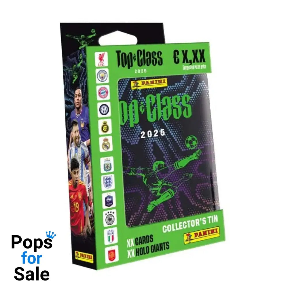 FIFA Top Class 2025 Trading Cards Pocket Tins