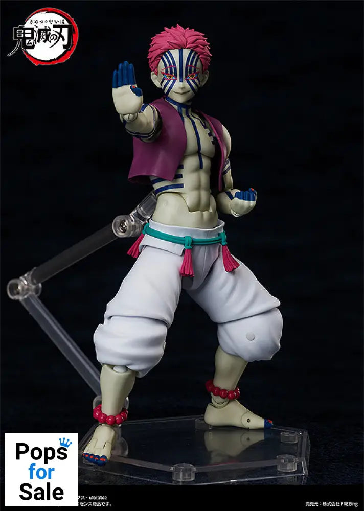 figma Akaza - Demon Slayer Kimetsu no Yaiba Vinyl Figure
