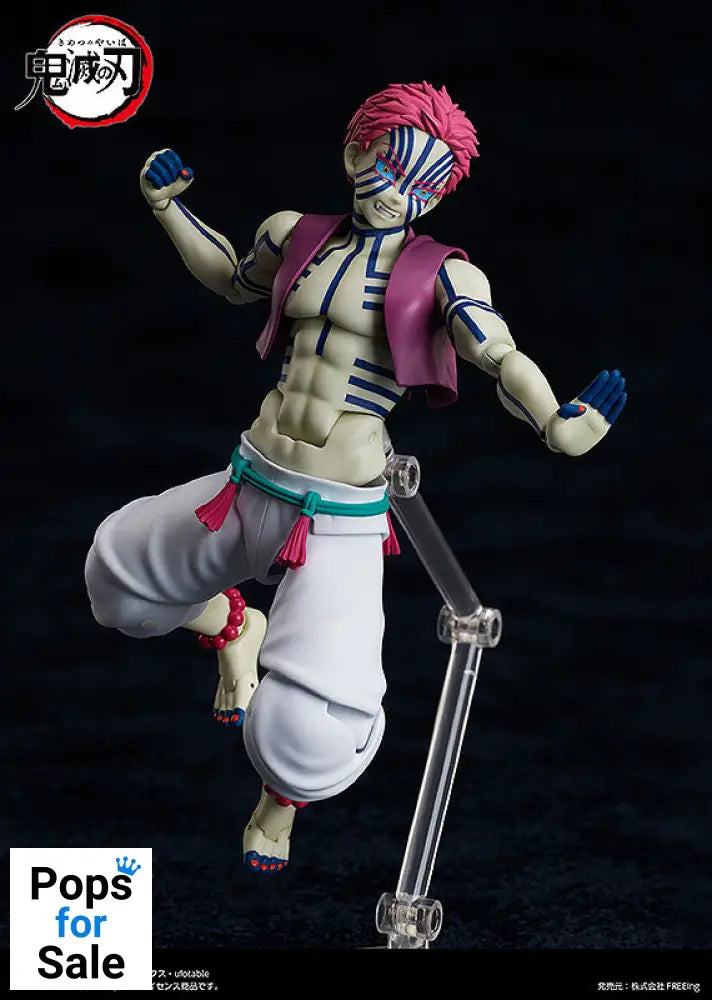 figma Akaza - Demon Slayer Kimetsu no Yaiba Vinyl Figure
