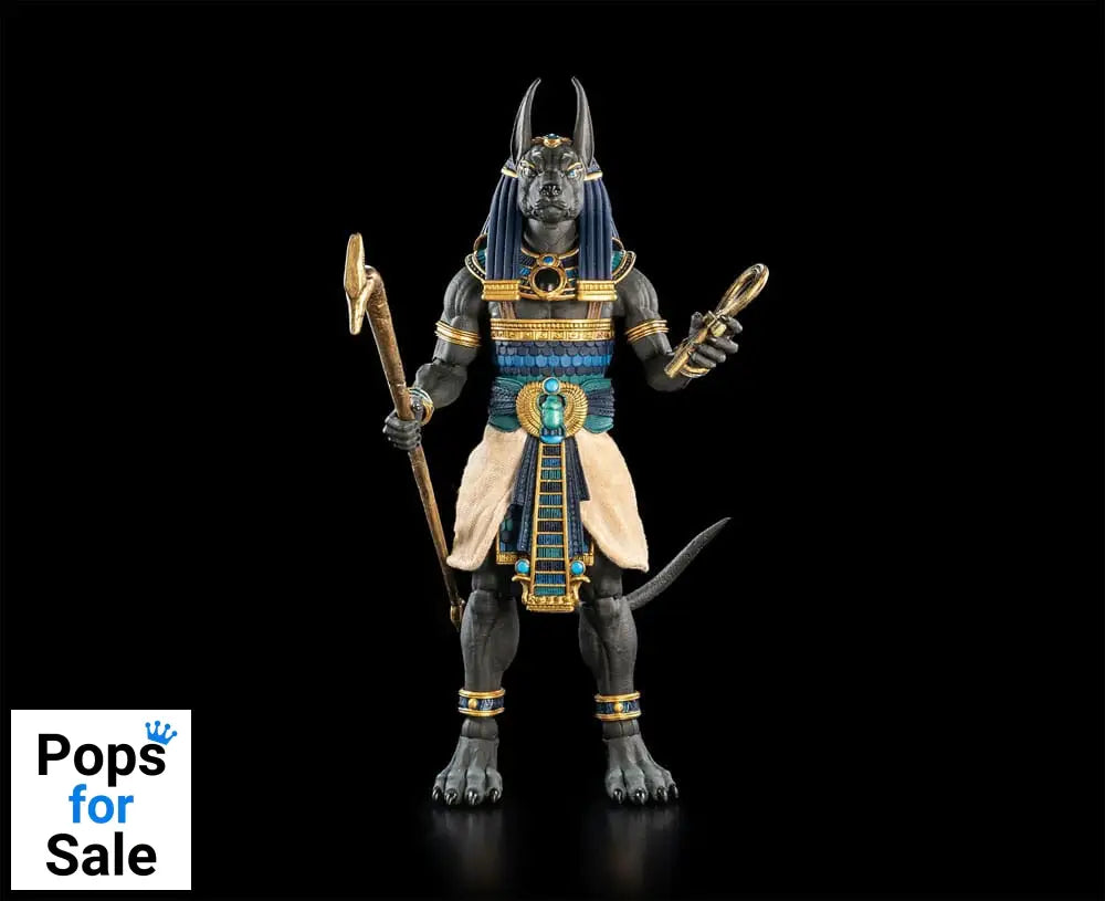 Figura Obscura Actionfigur Anubis Black & Blue