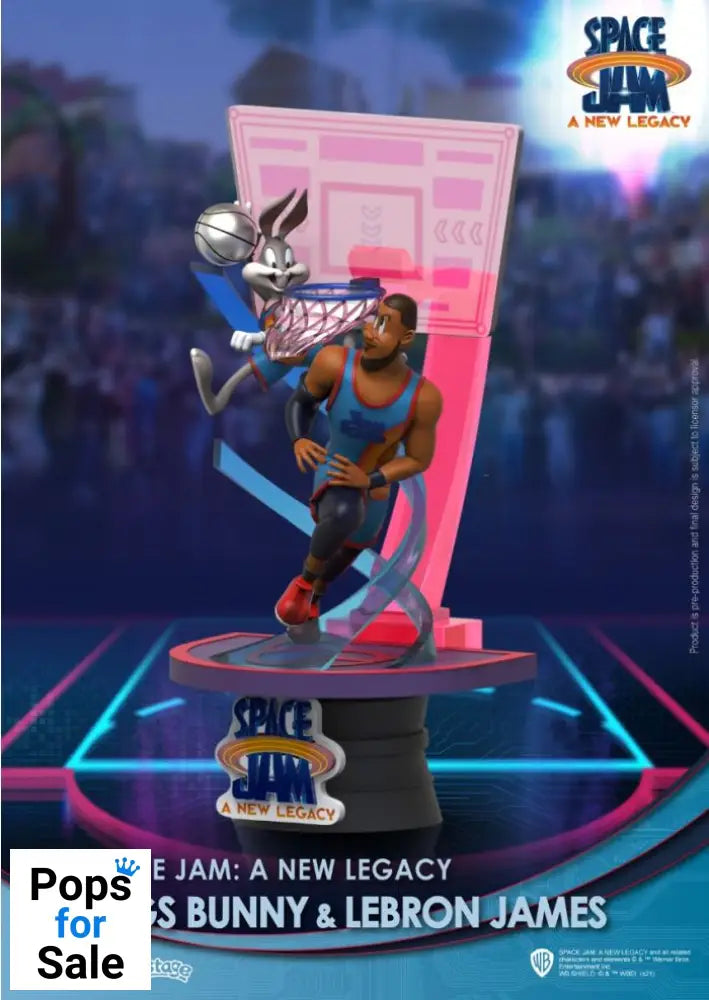 Figure (DS-069) Bugs Bunny & Lebron James - Space Jam: A New Legacy Figure
