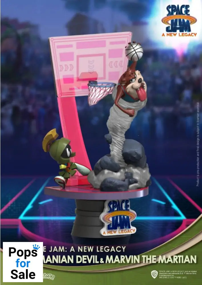 Figure (DS-070) Tasmanian Devil & Marvin The Martian - Space Jam: A New Legacy Figure