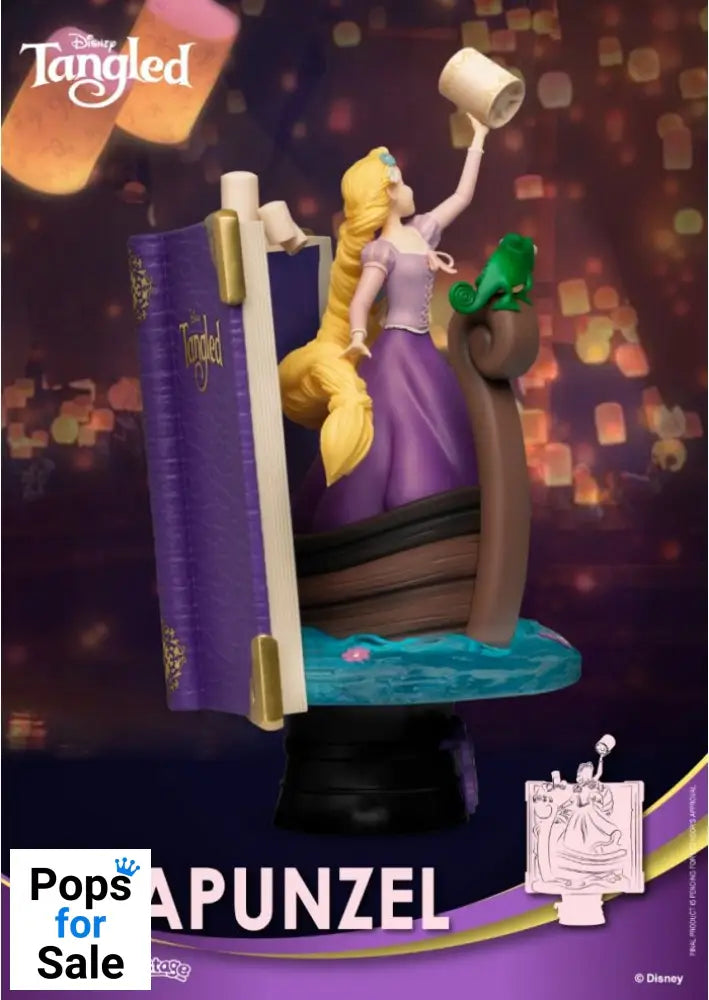 Figure (DS-078) Rapunzel - Story Book Series Disney Figure