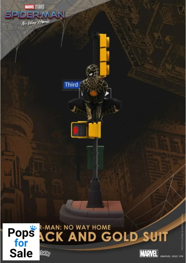 Figure (DS-102) Black and Gold Suit - Spider-Man: No Way Home Figure