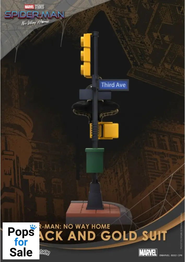 Figure (DS-102) Black and Gold Suit - Spider-Man: No Way Home Figure