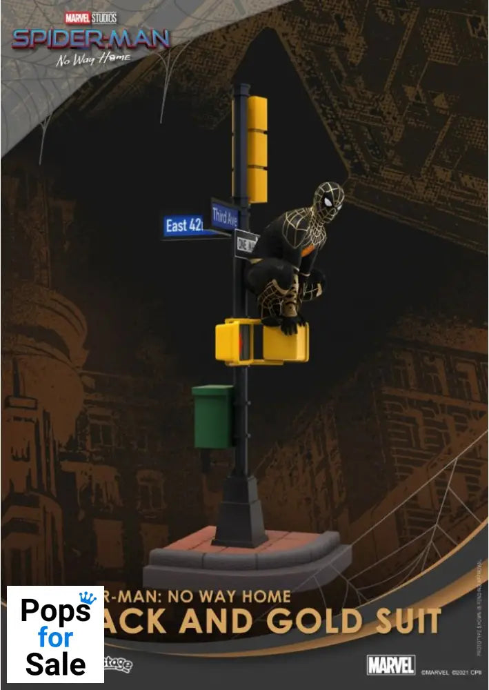 Figure (DS-102) Black and Gold Suit - Spider-Man: No Way Home Figure