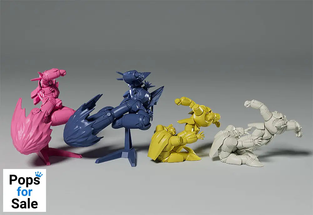 Figure PLAMAX MF-65 Gunbuster Super Inazuma Kick/RX-7 Buster Machine Color Ver. Vinyl Figure