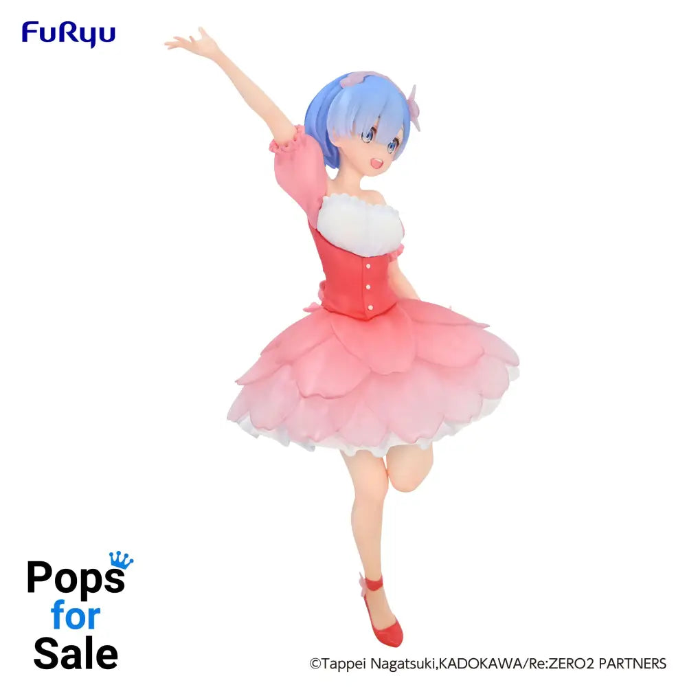 Figure Trio-Try-iT Rem (Cherry Blossoms Ver.) - Re:Zero Starting Life in Another World Vinyl Figure