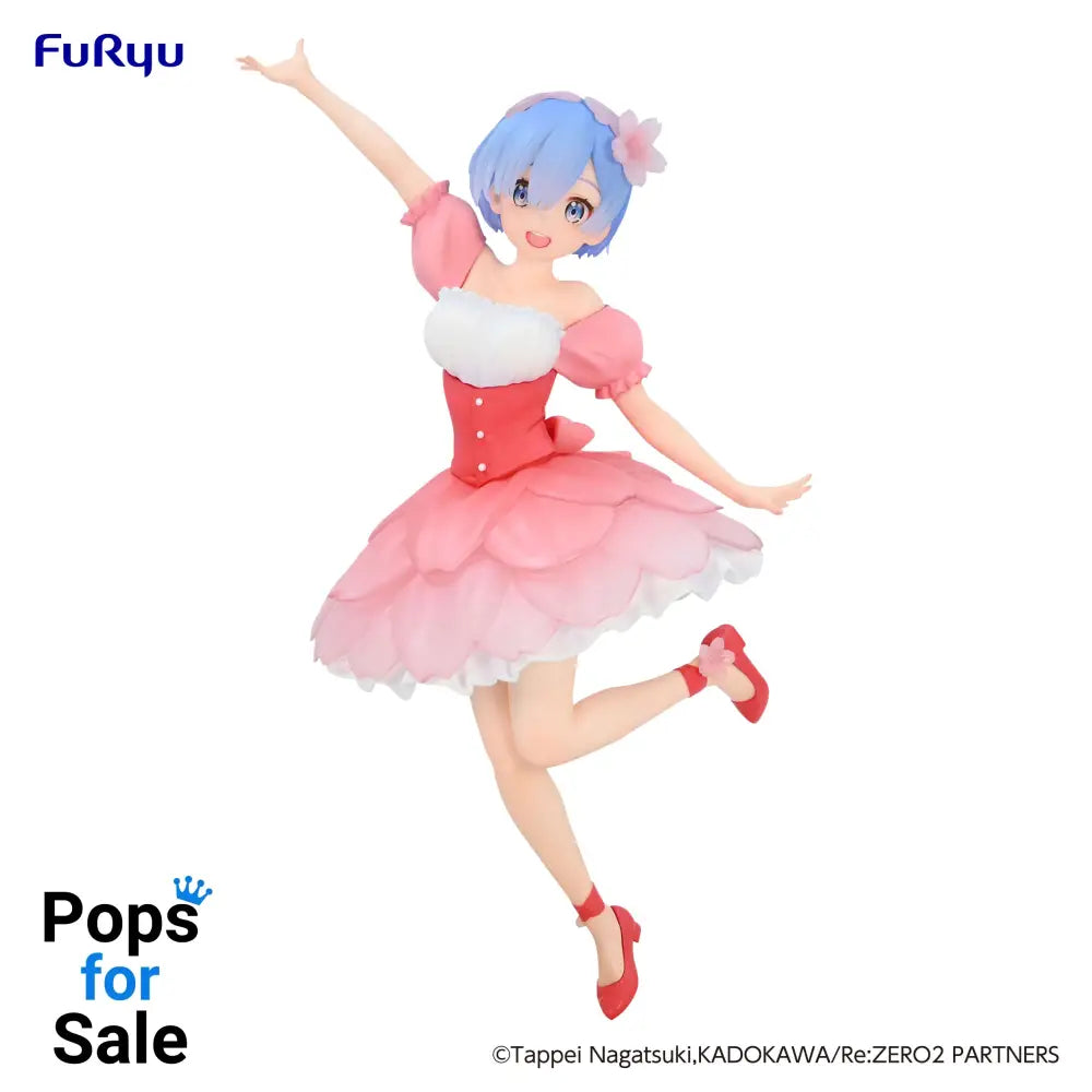 Figure Trio-Try-iT Rem (Cherry Blossoms Ver.) - Re:Zero Starting Life in Another World Vinyl Figure