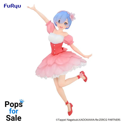 Figure Trio-Try-iT Rem (Cherry Blossoms Ver.) - Re:Zero Starting Life in Another World Vinyl Figure