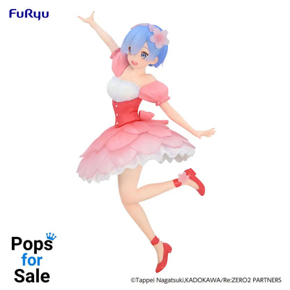 Figure Trio-Try-iT Rem (Cherry Blossoms Ver.) - Re:Zero Starting Life in Another World Vinyl Figure