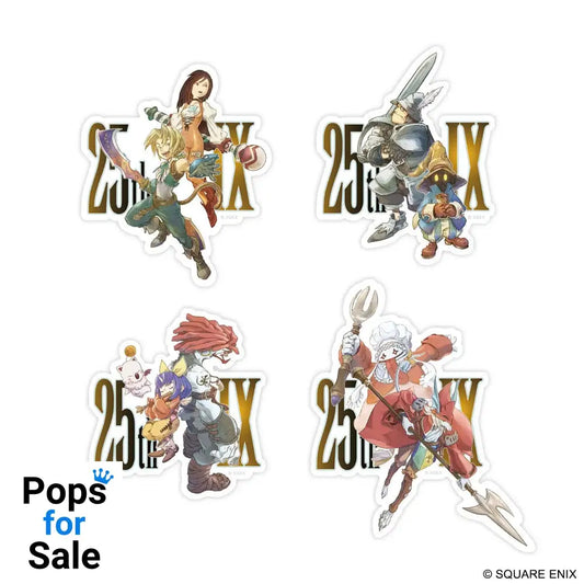 Final Fantasy IX Sticker Pack 25th Anniversary Patches & Stickers