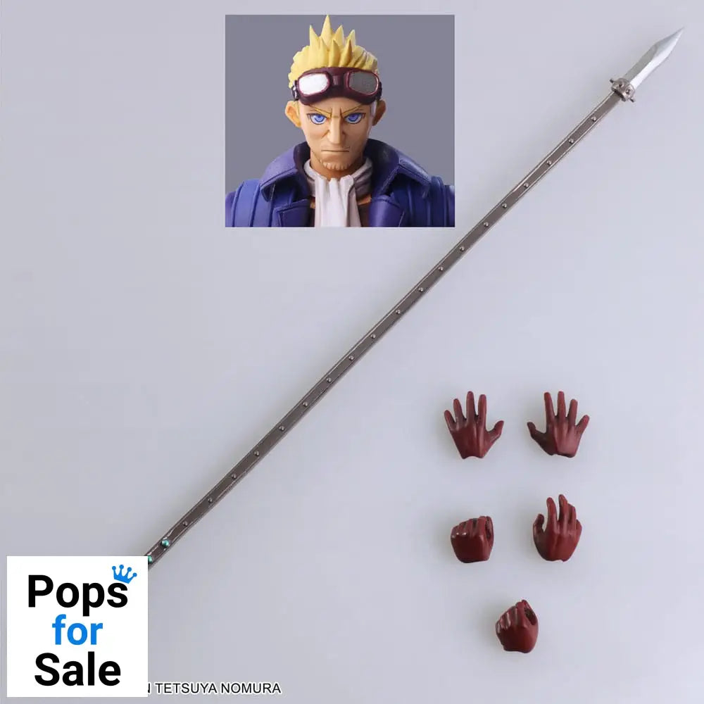 Final Fantasy VII Bring Arts Action Figure Cid Highwind 15 cm