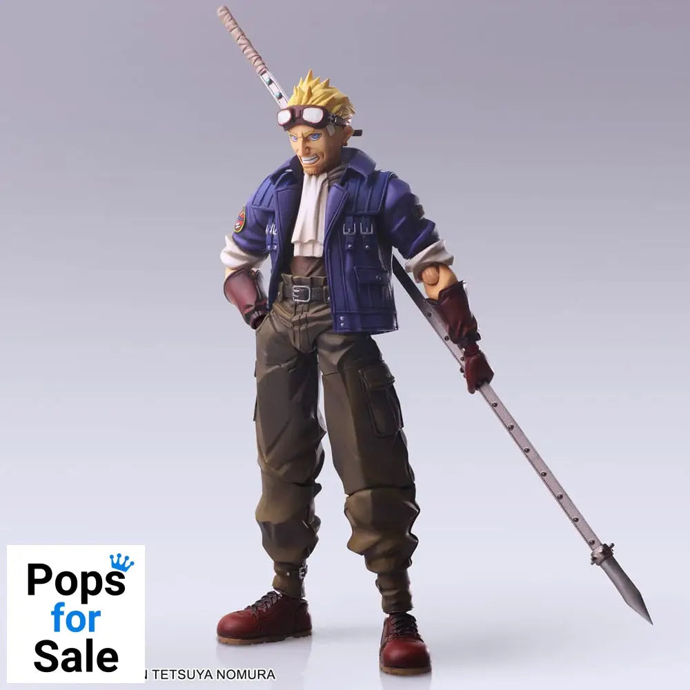 Final Fantasy VII Bring Arts Action Figure Cid Highwind 15 cm