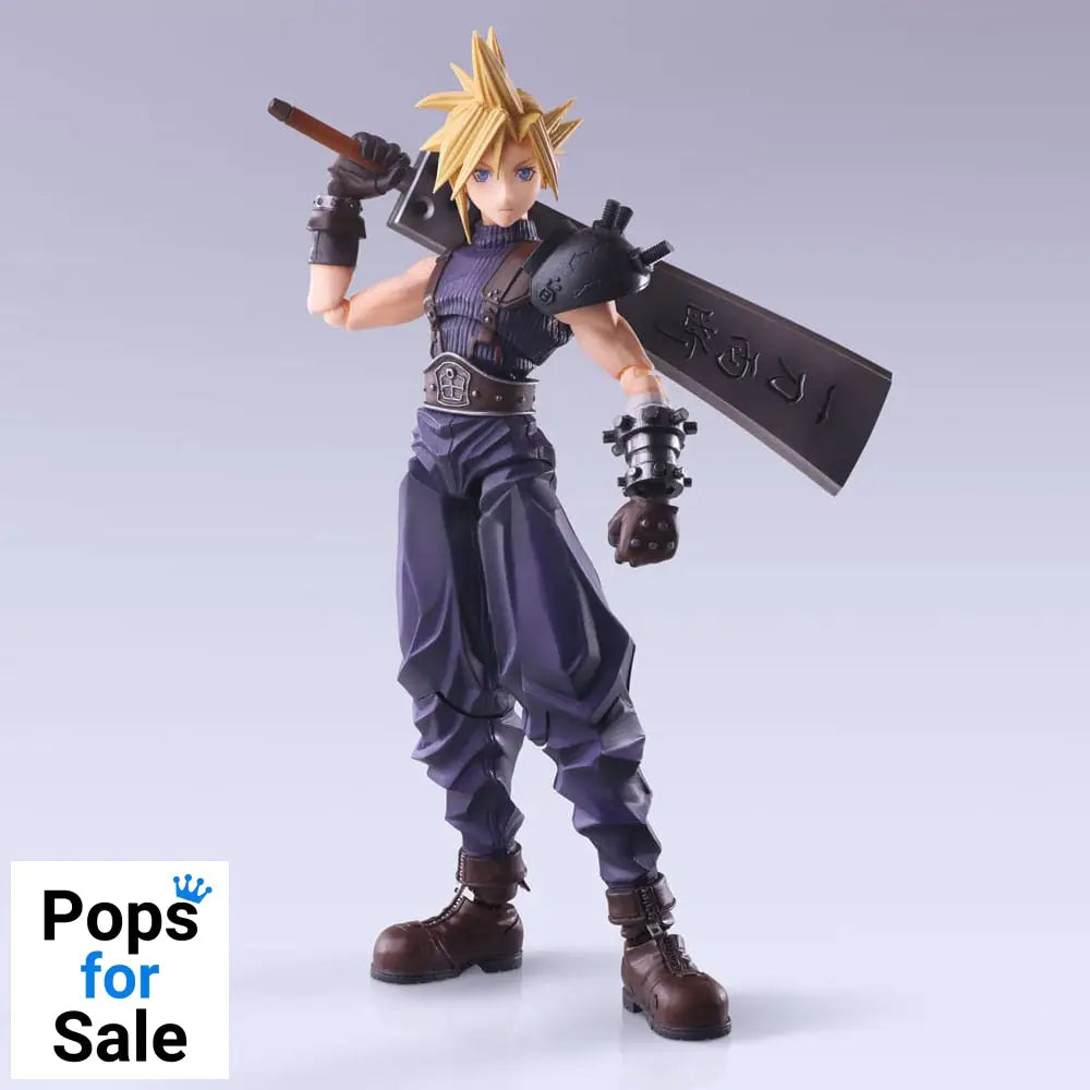 Final Fantasy VII Bring Arts Action Figure Cloud Strife Hardedge Ver. 15 cm