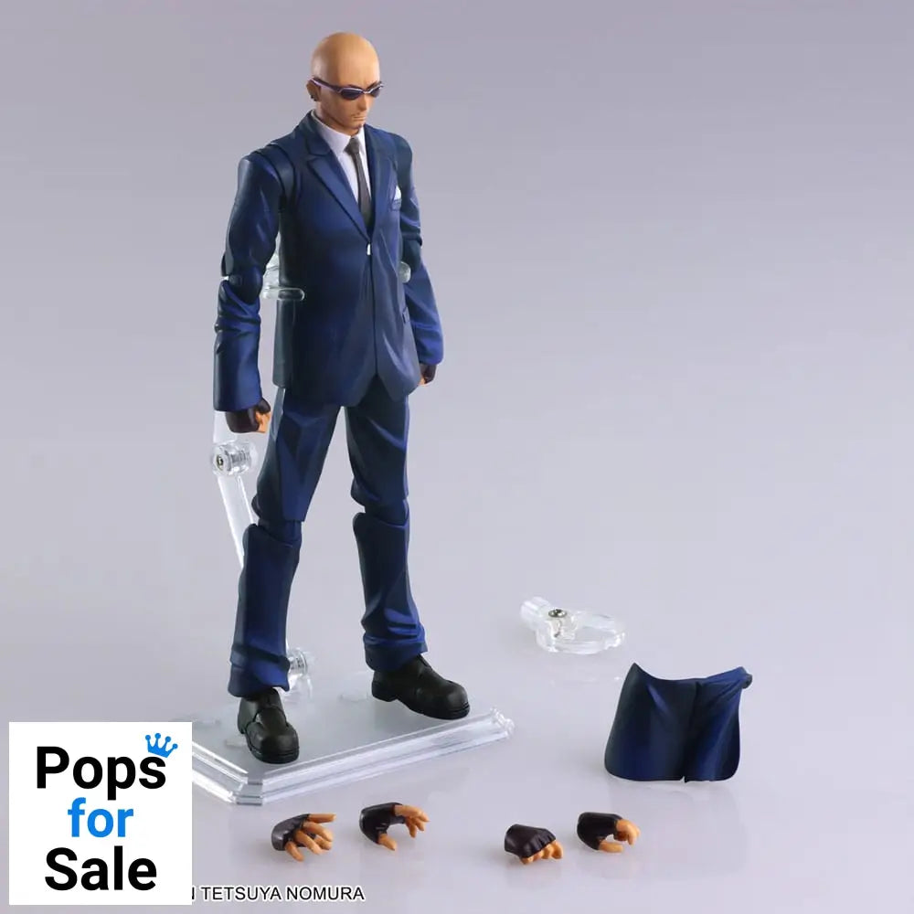 Final Fantasy VII Bring Arts Action Figure Rude 16 cm