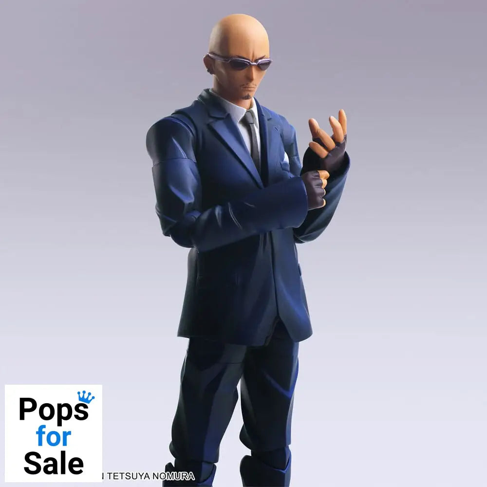 Final Fantasy VII Bring Arts Action Figure Rude 16 cm