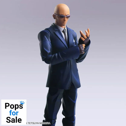 Final Fantasy VII Bring Arts Action Figure Rude 16 cm