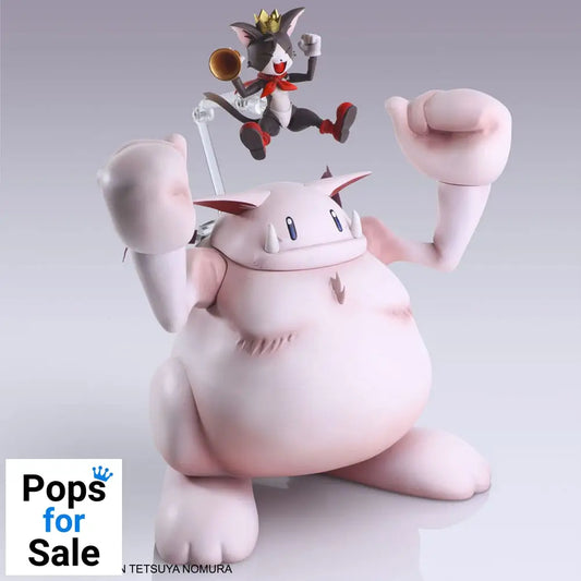 Final Fantasy VII Bring Arts Action Figure Set Cait Sith & Fat Moogle