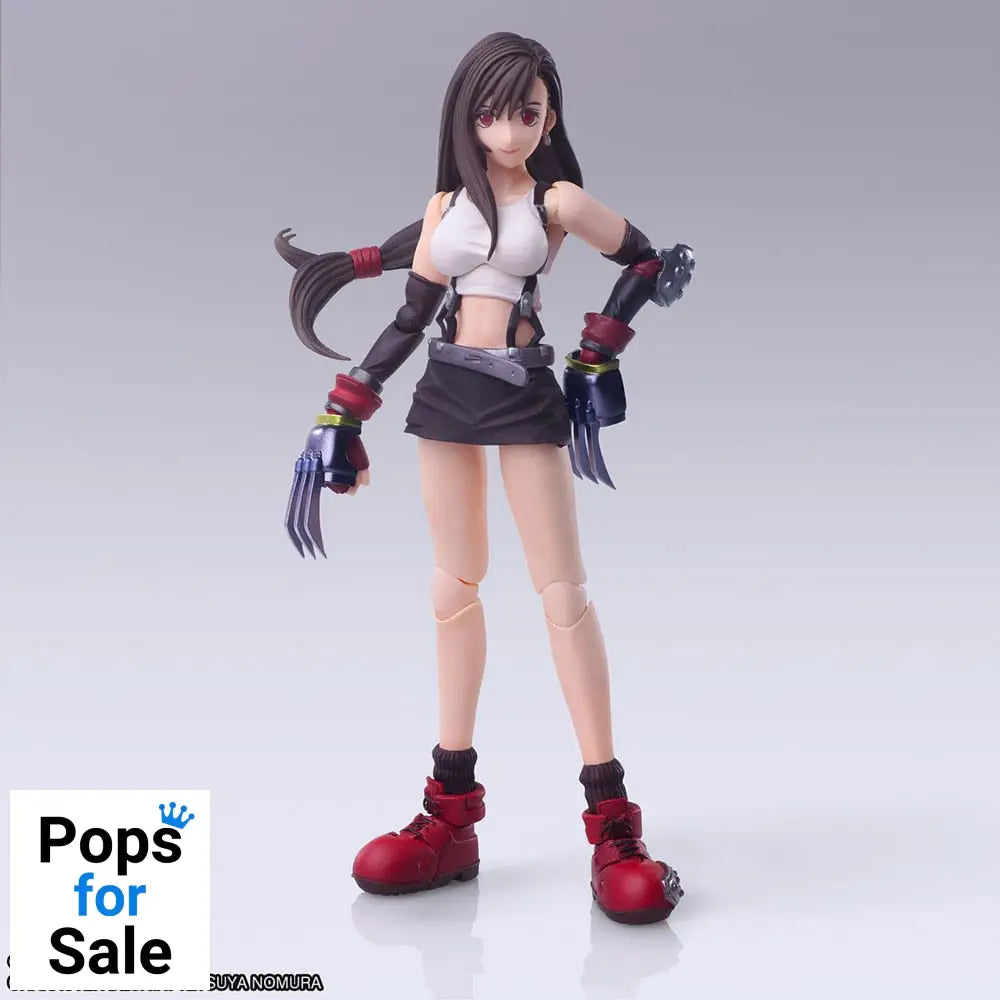Final Fantasy VII Bring Arts Action Figure Tifa Lockhart Mythril Claws Ver. 14 cm