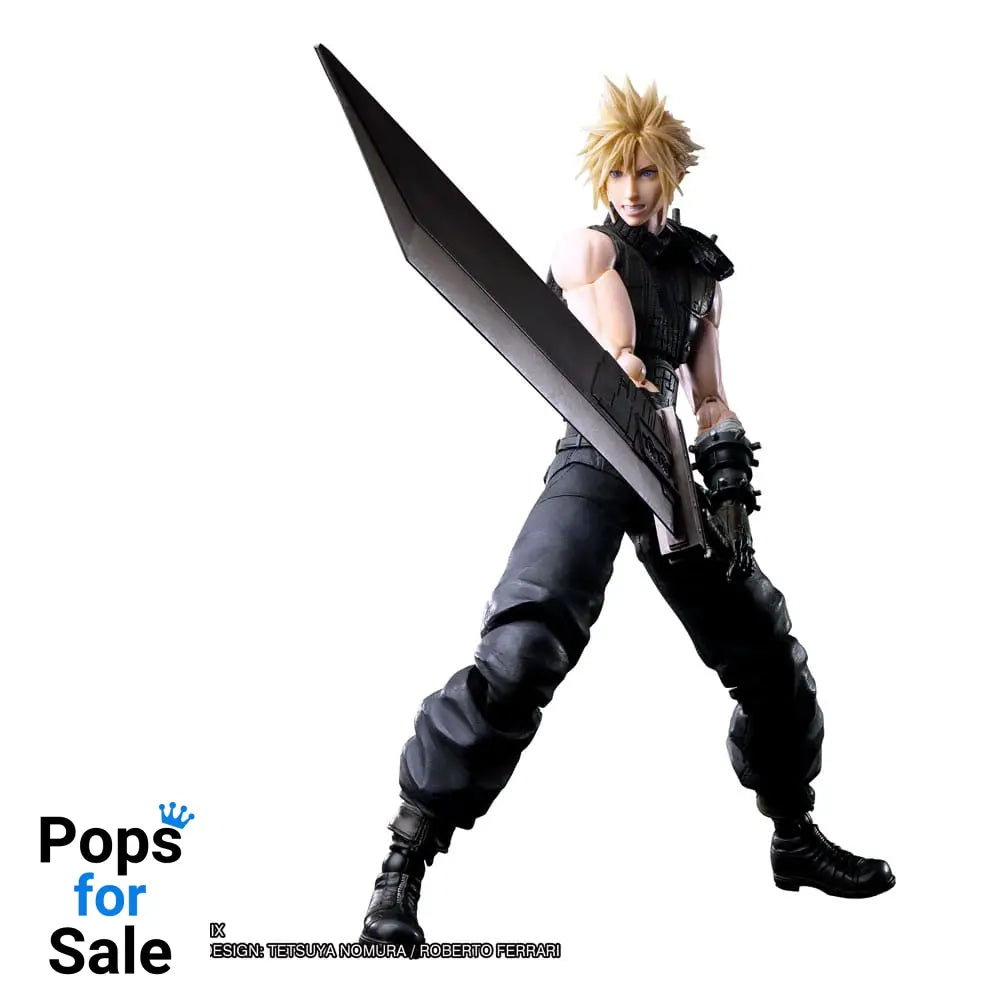 Final Fantasy VII Play Arts Kai Action Figure Cloud Strife 27 cm