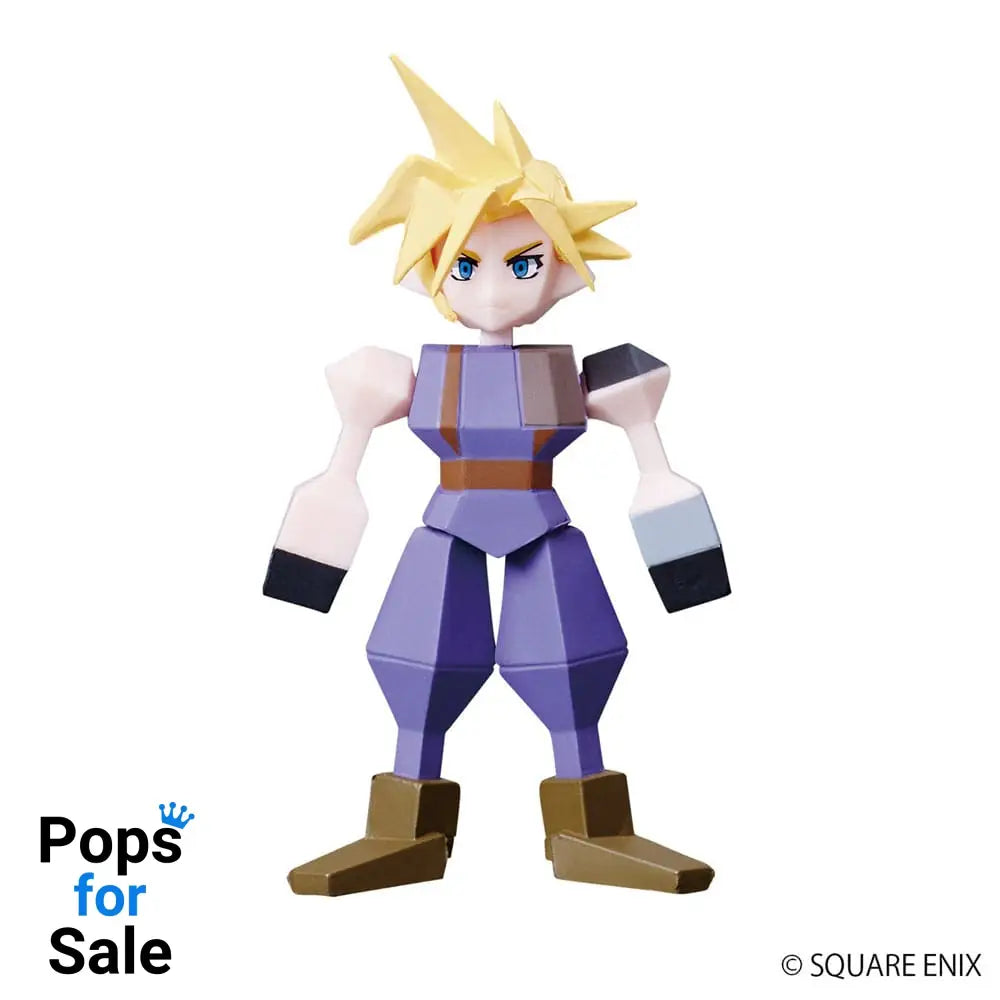 Final Fantasy VII Polygon Figures Vol. 1 6 cm Assortment (8)