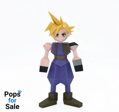Final Fantasy VII Polygon Vinyl Figure Cloud Strife 15 cm NEW