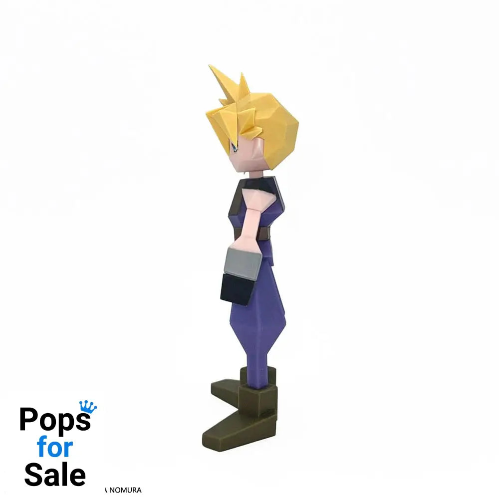 Final Fantasy VII Polygon Vinyl Figure Cloud Strife 15 cm NEW