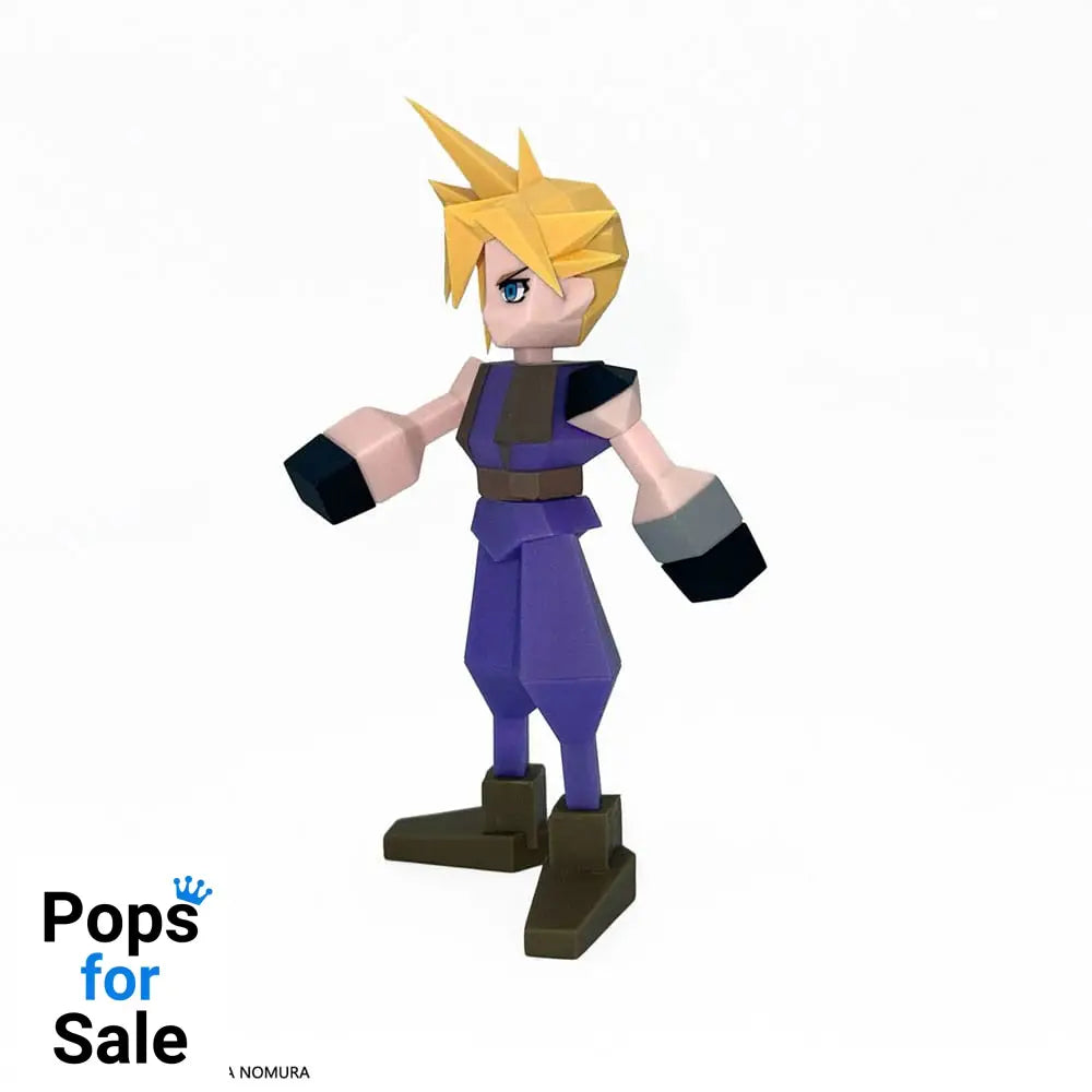 Final Fantasy VII Polygon Vinyl Figure Cloud Strife 15 cm Statues