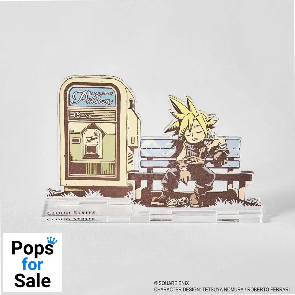Final Fantasy VII Rebirth Acrylic Stand Napping Cloud