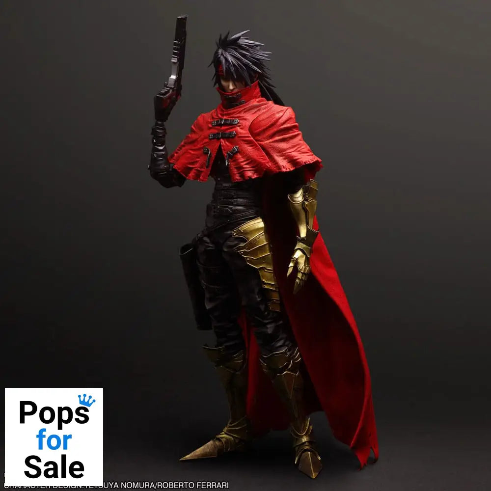 Final Fantasy VII Rebirth Play Arts Kai Action Figure Vincent Valentine 28 cm Action figures