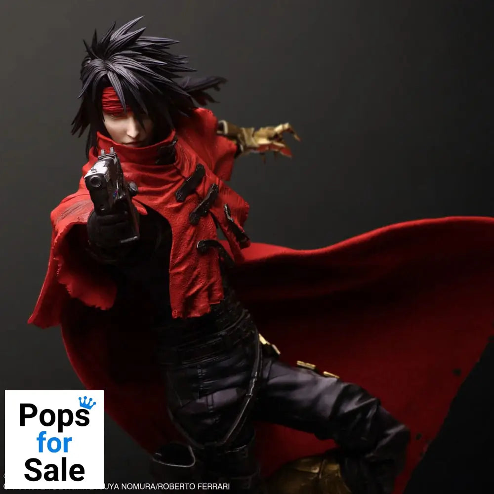 Final Fantasy VII Rebirth Play Arts Kai Action Figure Vincent Valentine 28 cm Action figures