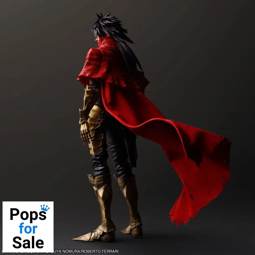 Final Fantasy VII Rebirth Play Arts Kai Action Figure Vincent Valentine 28 cm