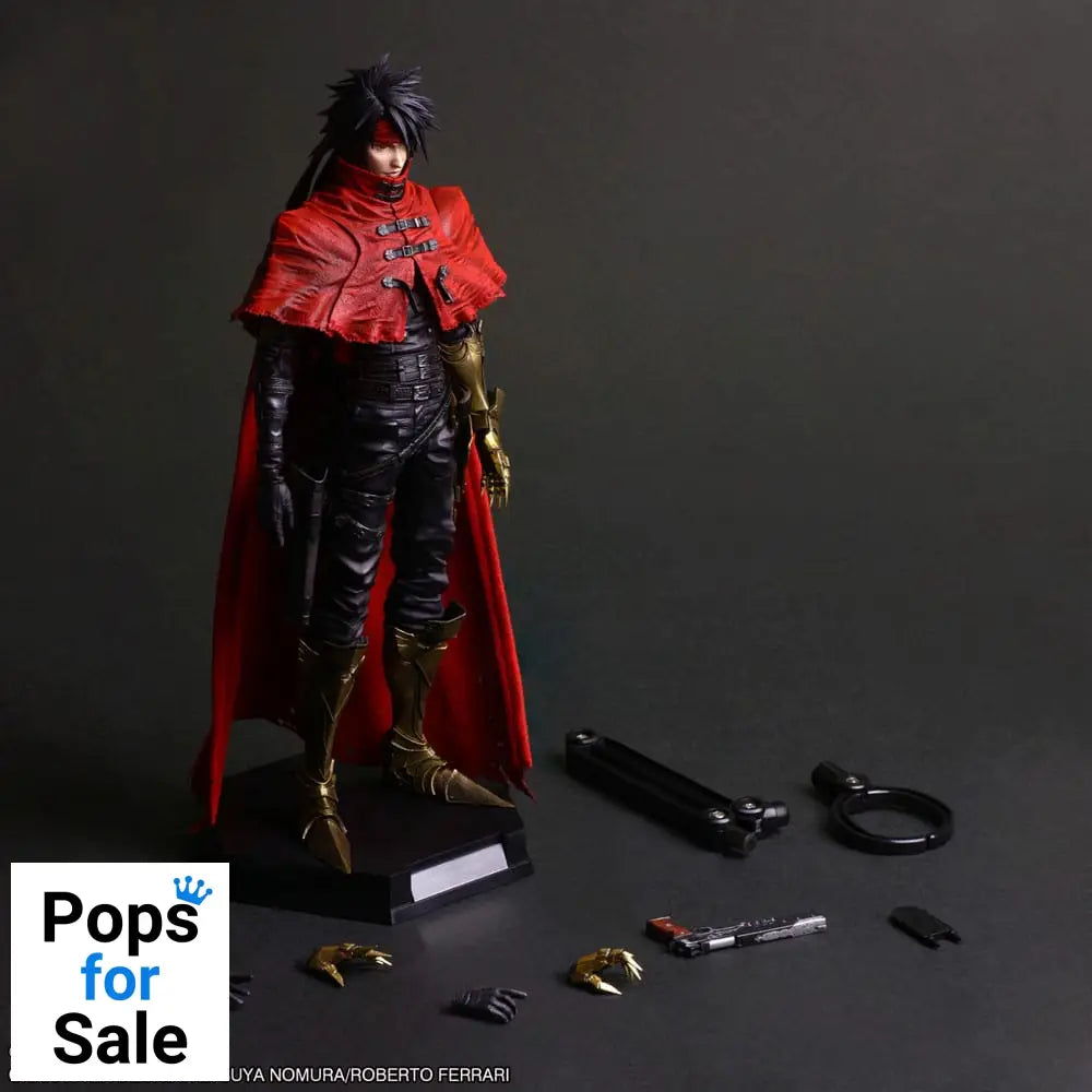 Final Fantasy VII Rebirth Play Arts Kai Action Figure Vincent Valentine 28 cm Action figures
