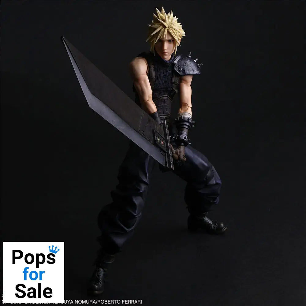 Final Fantasy VII Rebirth Play Arts Shin Action Figure Cloud Strife 27 cm