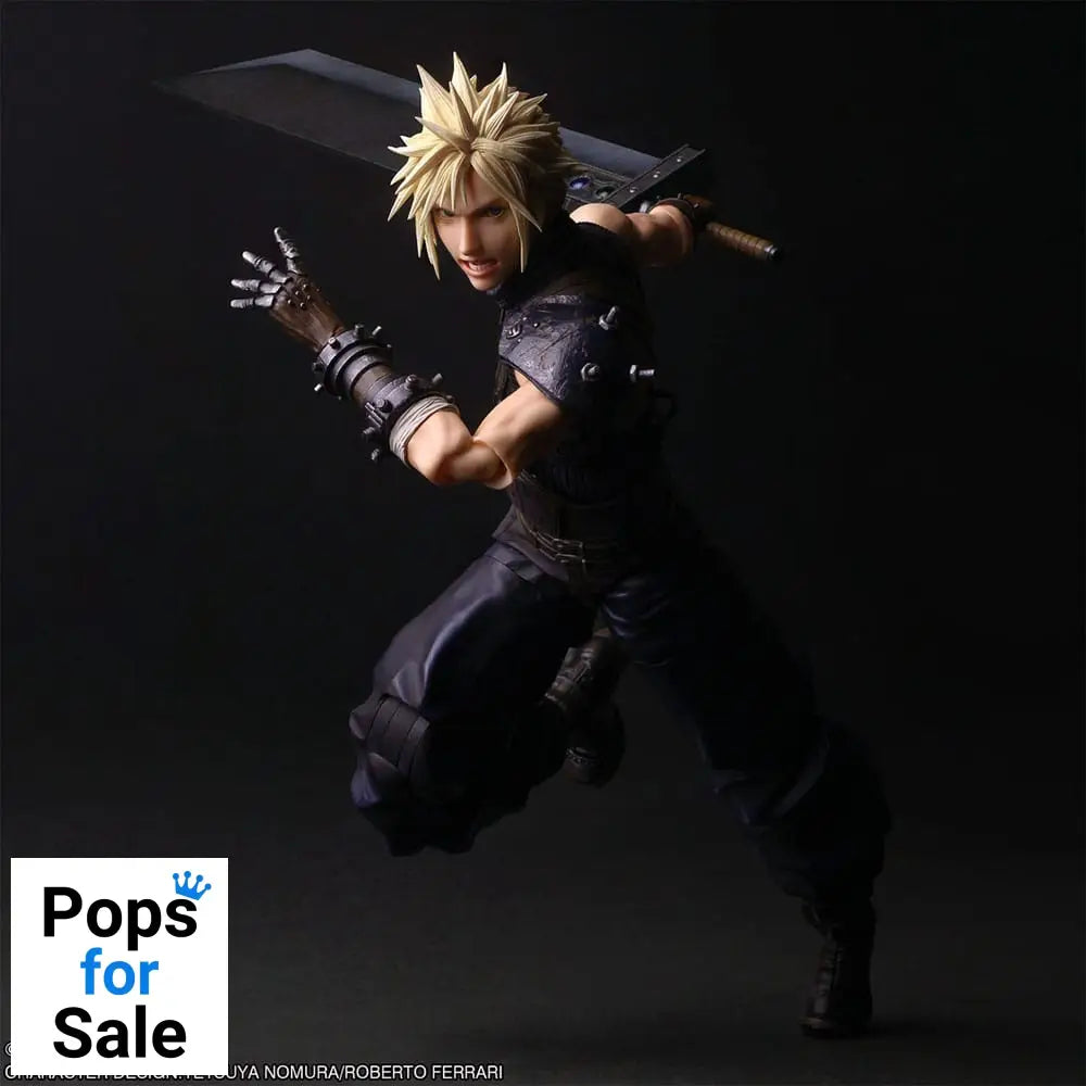Final Fantasy VII Rebirth Play Arts Shin Action Figure Cloud Strife 27 cm