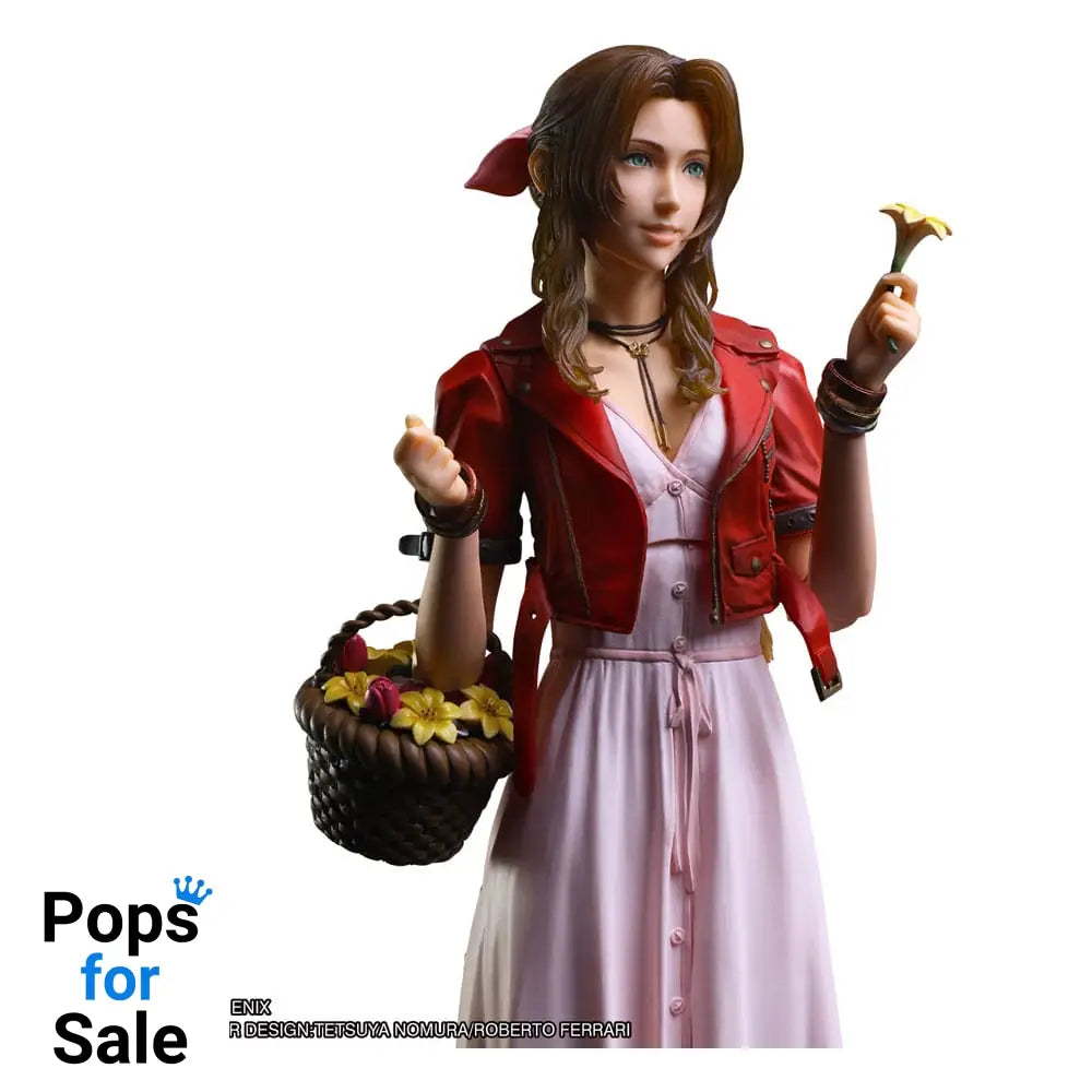 Final Fantasy VII Rebirth Play Kai Arts Action Figure Aerith Gainsborough 24 cm